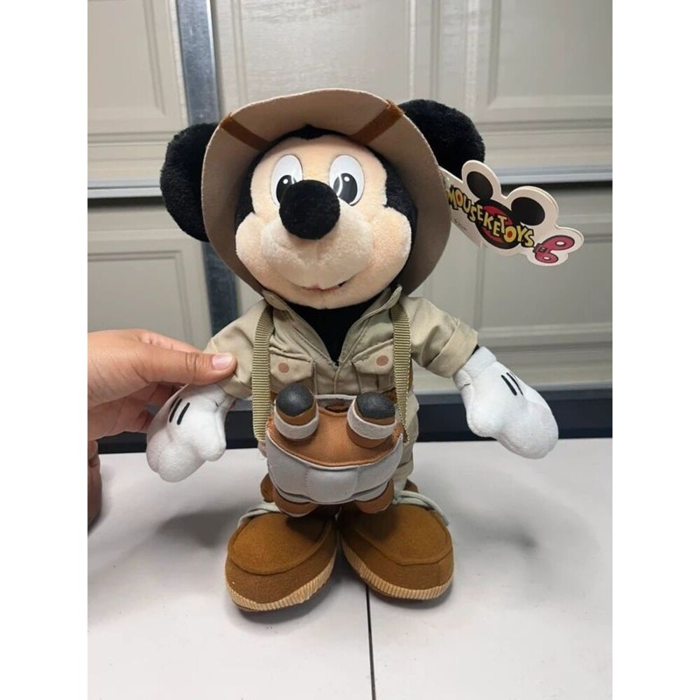 Disney Mouseketoys Safari Mickey Mouse Plush